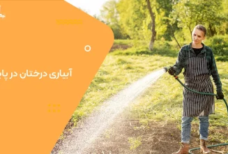 0 تا 100 آبیاری درختان در پاییز